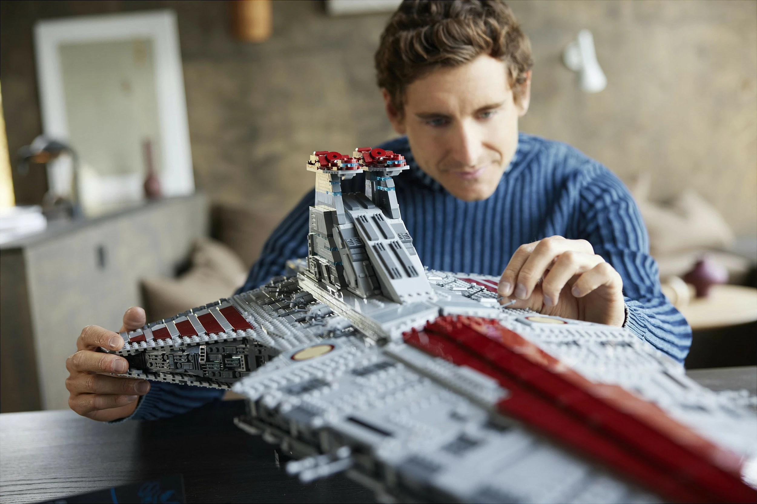 Set ndërtimi LEGO Star Wars Venator-Class Republic Attack Cruiser, 5374 pjesë, plastikë, shumëngjyrësh