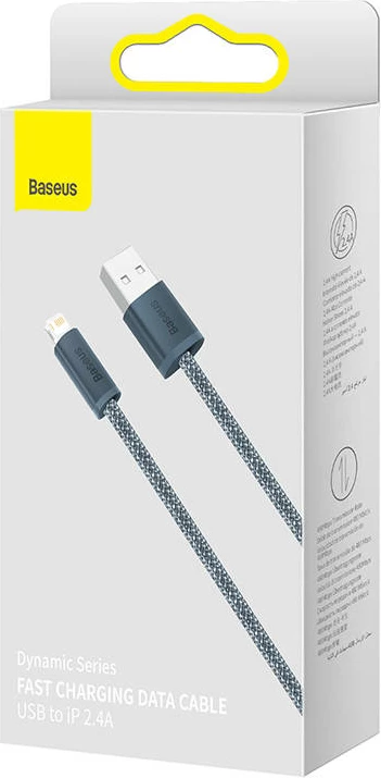 Kabllo USB në Lightning Baseus Dynamic Series CALD000516, 2m, Gri