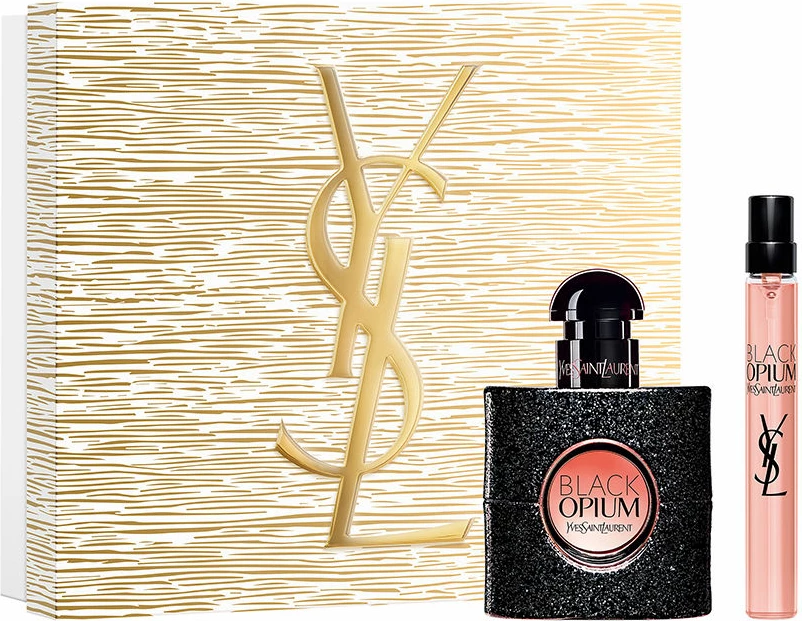 Set Eau de Parfum për femra Yves Saint Laurent Black Opium, 30ml + 10ml