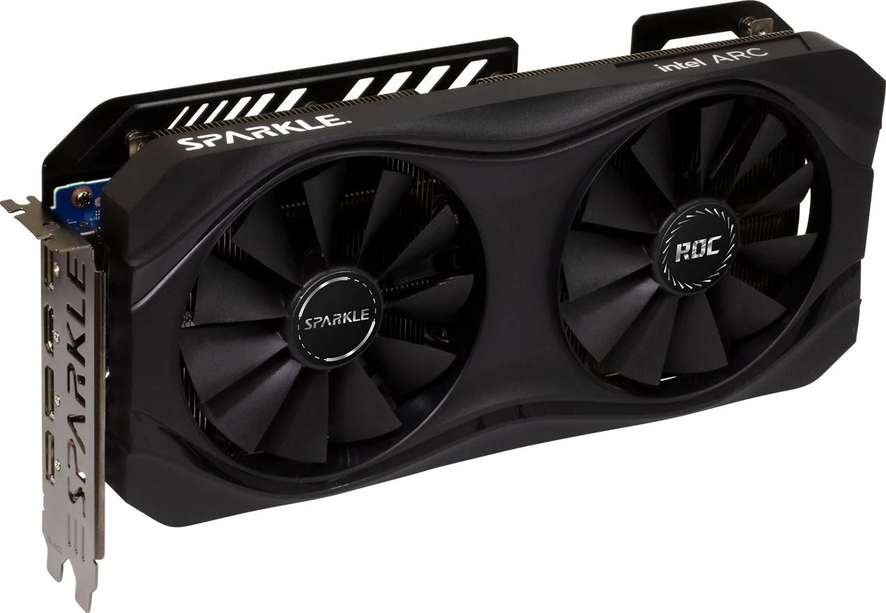 Kartë grafike Sparkle Intel Arc A770 ROC OC Edition, 16 GB, GDDR6, PCI Express 4.0, e zezë