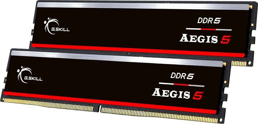 RAM Memorje G.Skill Aegis 5 F5-5600J3636D32GX2-IS 64GB DDR5 5600MHz CL36 UDIMM, e zezë, set 2x32GB