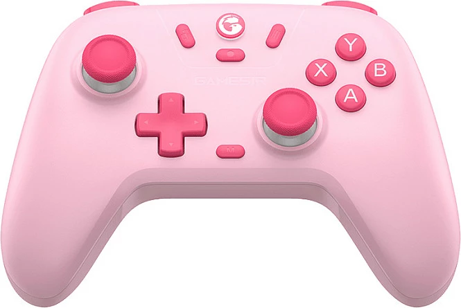 Kontroller GameSir T4n Lite, wireless/USB, për Switch, 600mAh, roze