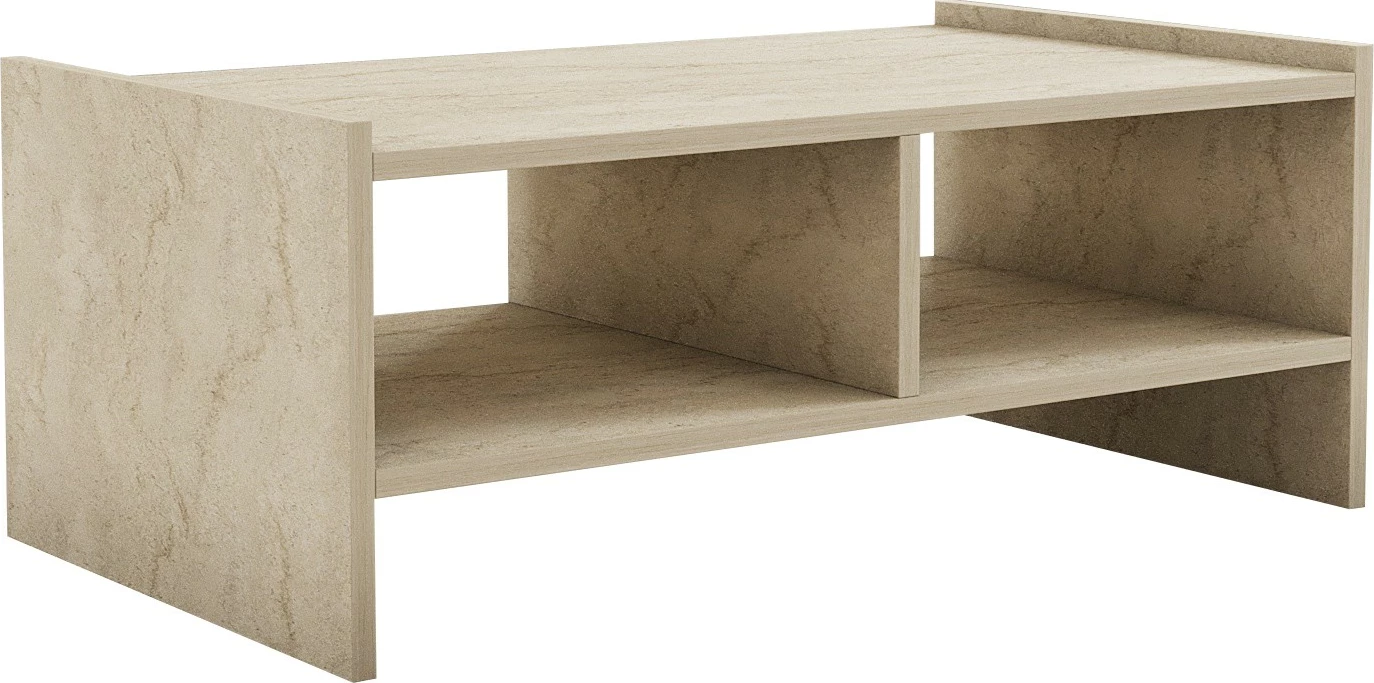 Tavolinë kafeje Hanah Home, ngjyrë travertin, Pera