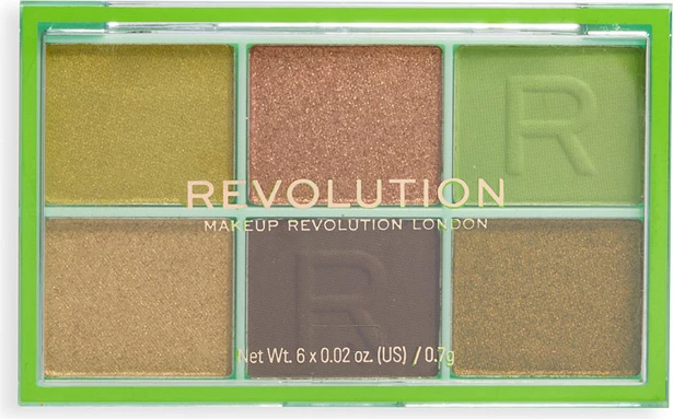 Revolution - Mini Shadow Palette Mini Colour Reloaded - Its Giving Green