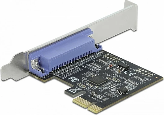 Kartelë PCIe DeLOCK 1x Port Paralel IEEE1284, low-profile bracket