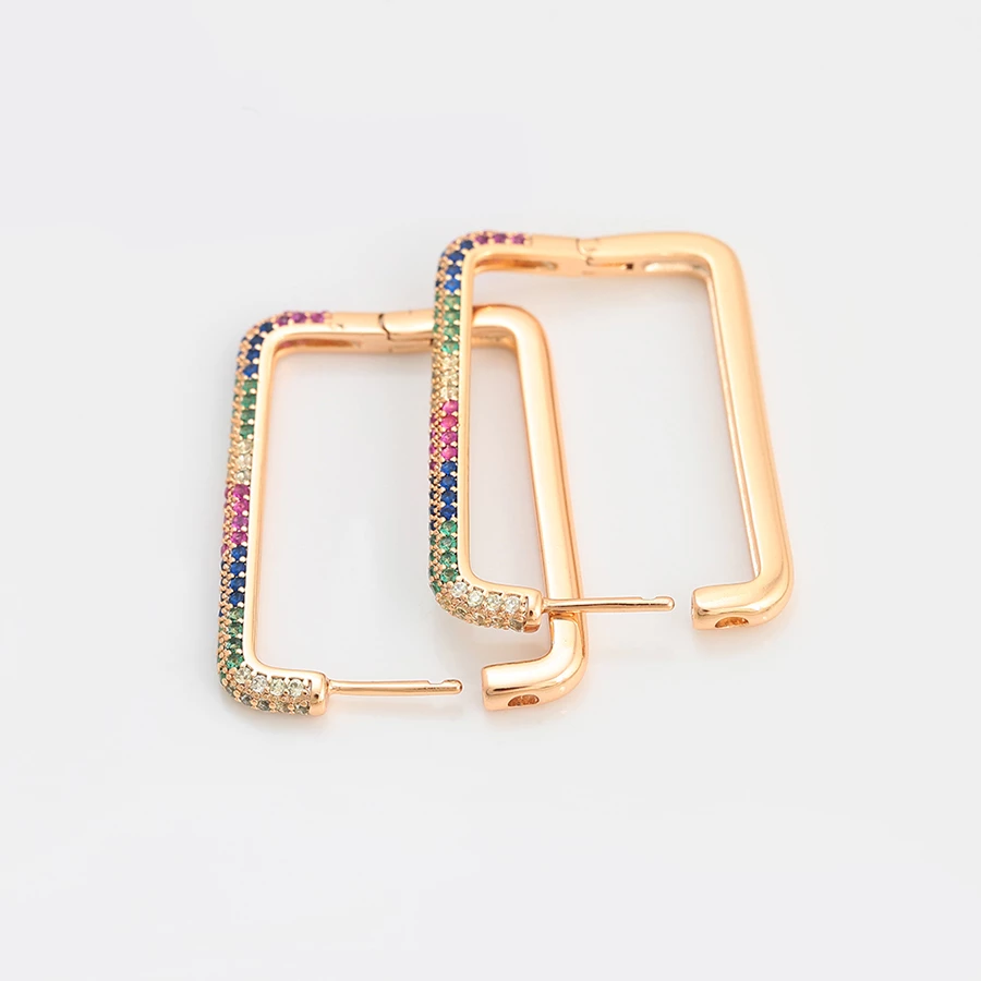 Vathë elegant Xuping të praruar në ari 18 karatësh VEXSH, shumëngjyrësh