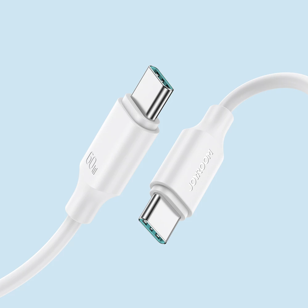 Kabllo USB-C në USB-C Joyroom Long-Lasting Series A9 S-CC060A9 60W 3A 1m, e zezë