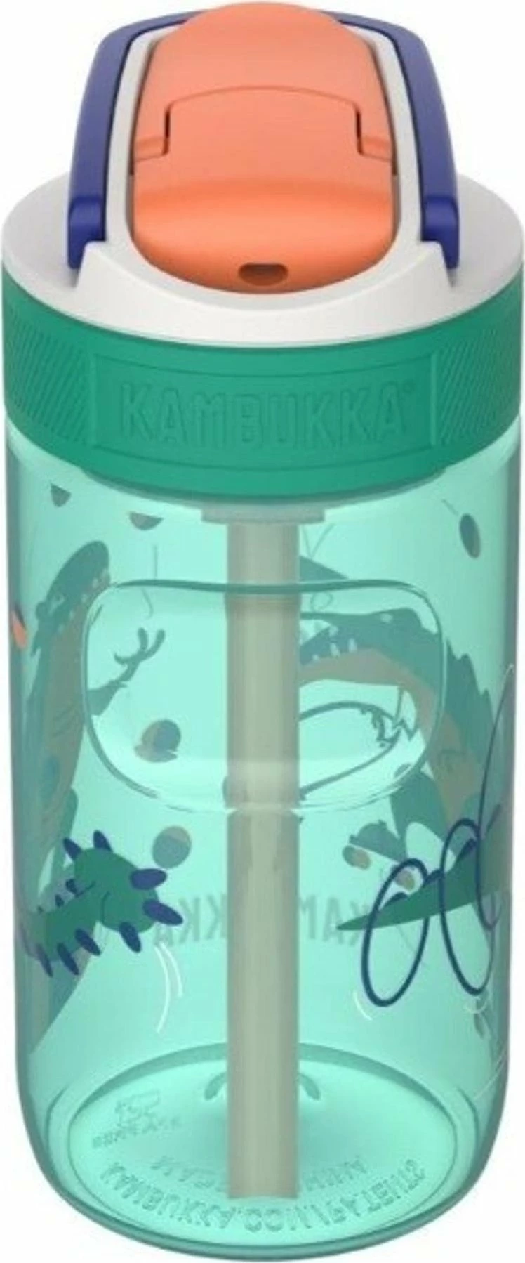 Shishe uji për fëmijë Kambukka Lagoon 400 ml Juggling Dino, jeshile, 1 copë