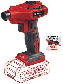 Pompë ajri me akumulator Einhell Power X-Change CE-AP 18 Li-Solo, 18V, pa bateri/karikues, kuqe/zezë