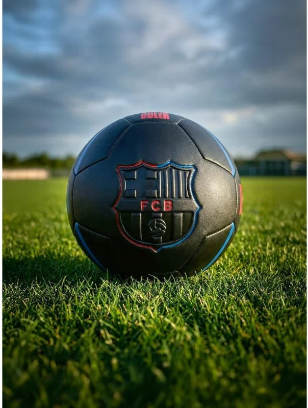Top futbolli FC Barcelona Hikvision BB1040, i zi [Ngjyra: E zezë]