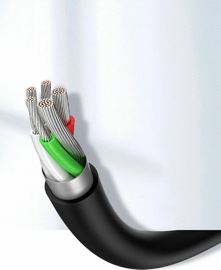 Kablë USB-A në USB-C Ugreen 54452 3 m 3A USB 2.0, e zezë