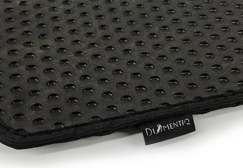 Tapet për tualet mace DIAMENTIQ, 40x50cm, EVA, zi