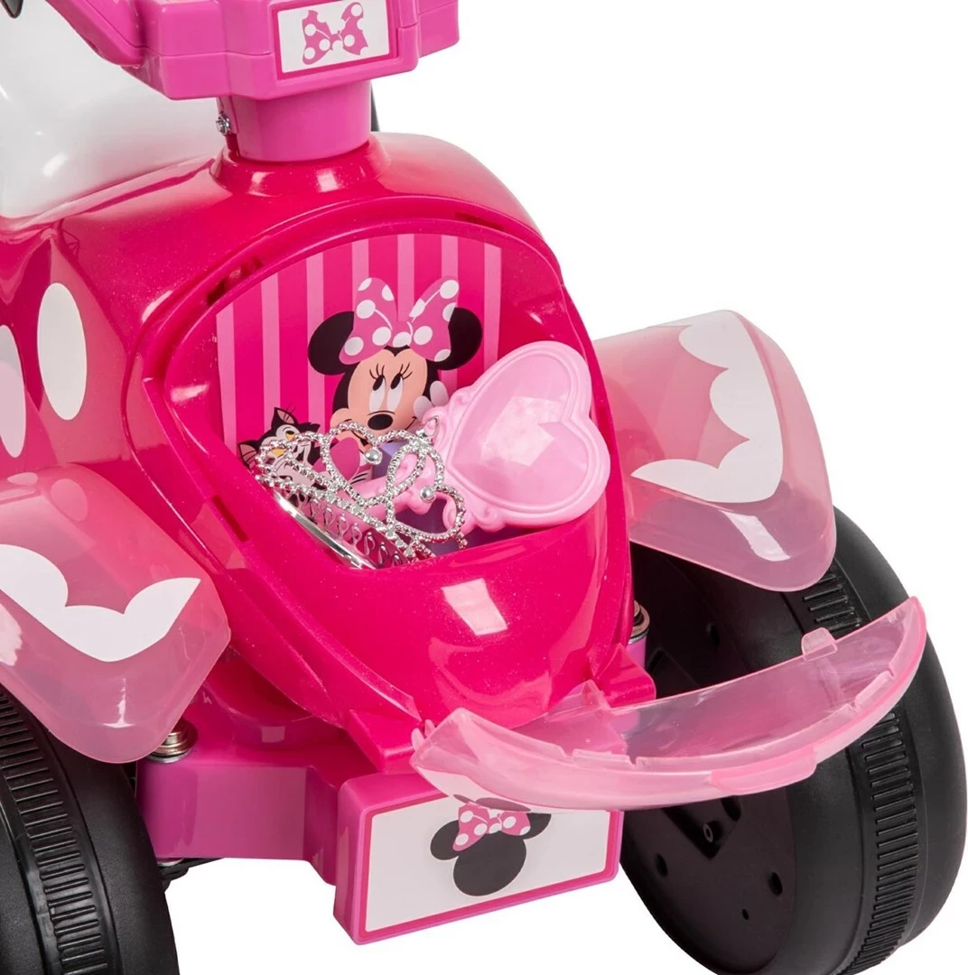 Quad elektrik për fëmijë Huffy 19075W Minnie Mouse, rozë