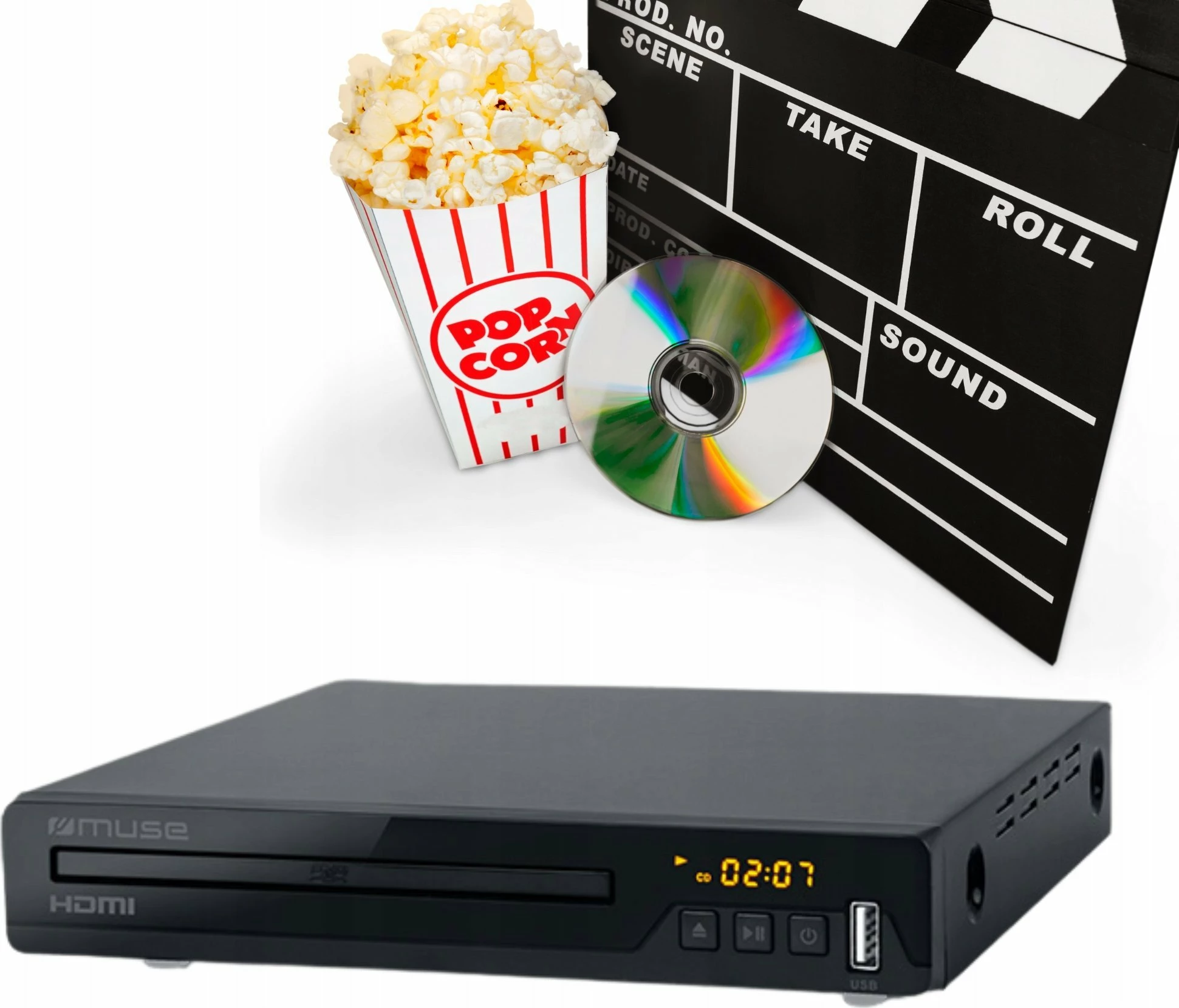 DVD player Muse M-55 DV Full HD, HDMI, USB, i zi