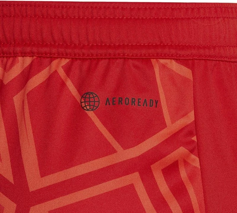 Shorce portieri adidas për fëmijë, të kuqe