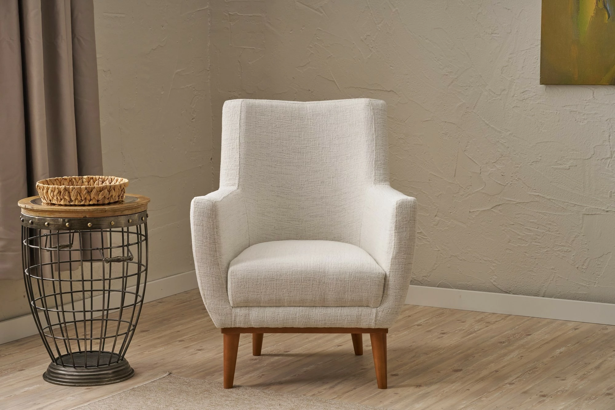 Karrige Wing Atelier del Sofa, Gonca, krem v2