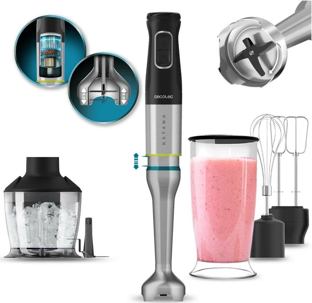 Blender Cecotec Katana 15 Smash B, 1500W, argjend