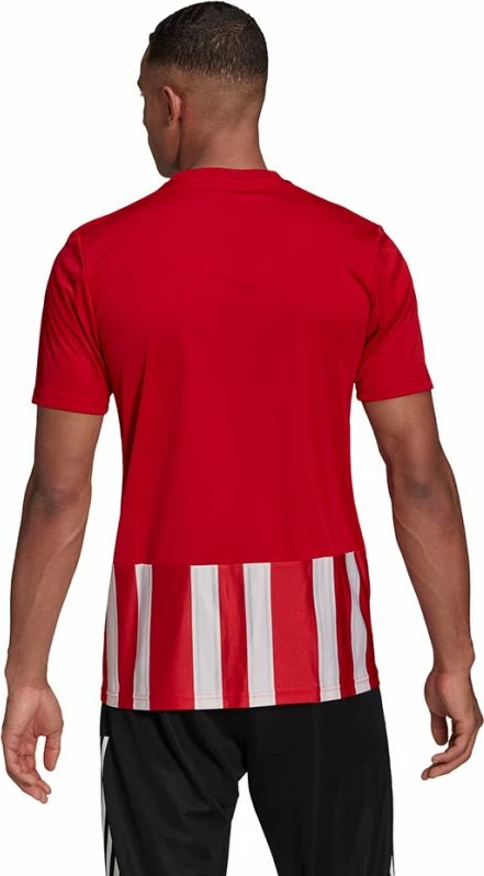 Fanellë futbolli për meshkuj adidas Striped 21, e kuqe