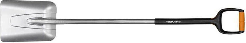 Lopatë gërmimi Fiskars, 130cm, zezë/ portokalli