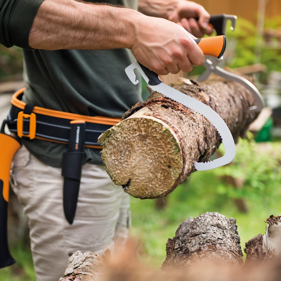 Kapëse Fiskars, zezë/ portokalli