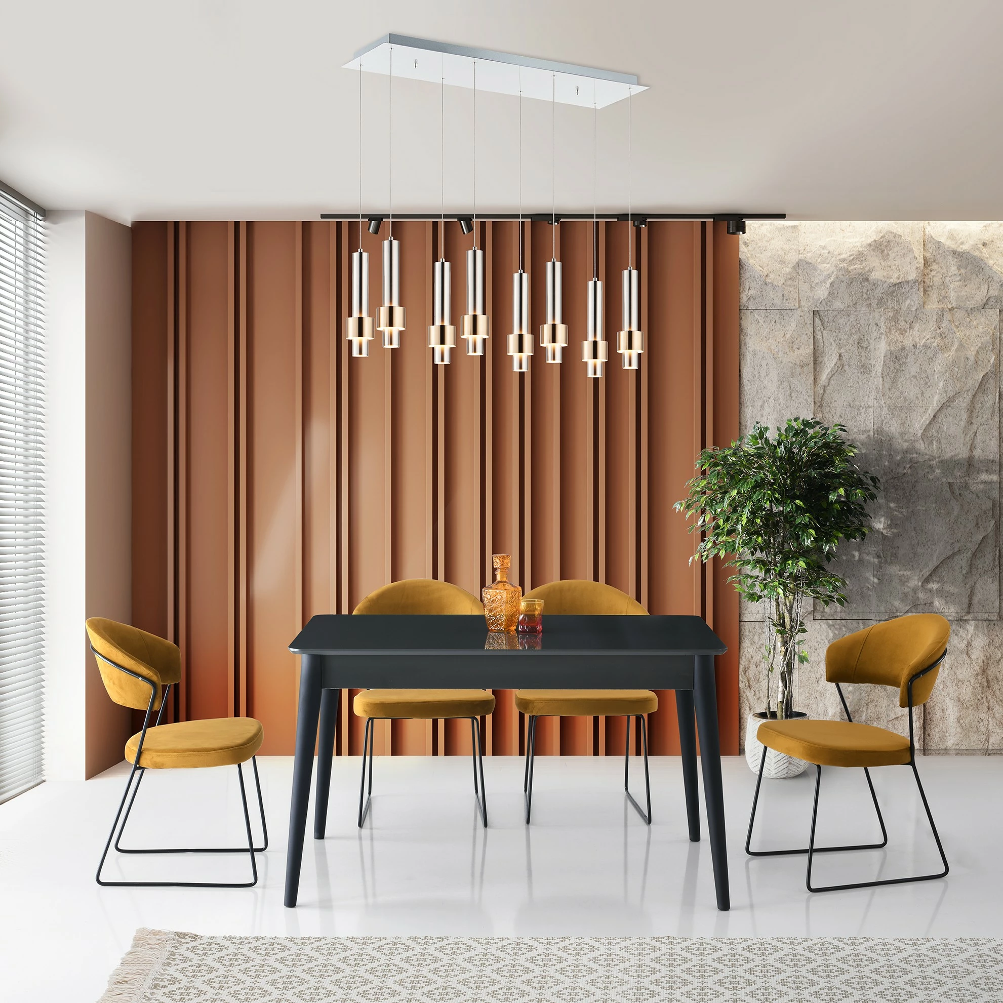 Tavolinë, ngjyrë gri, Skye Decor, Lotus - 1122
