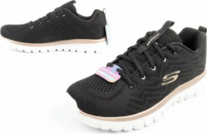 Atlete për femra Skechers, të zeza [Madhësia: 37]