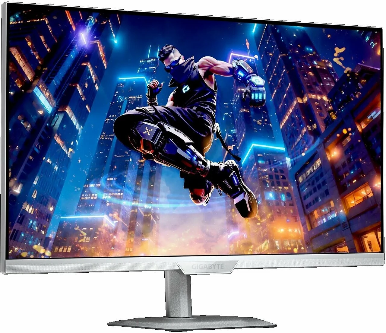 Monitor Gigabyte M27Q2 QD ICE 27\" WQHD 200Hz IPS Quantum Dot USB-C, i bardhë