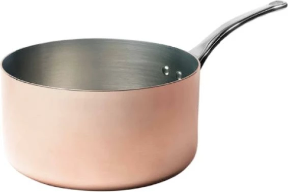 Kaserolë për induksion, deBuyer, Prima Matera 6206 16, 16 cm, bakër/çelik, bakër