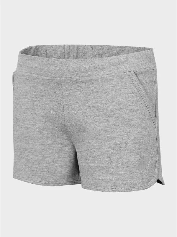 Shorce për vajza 4F, gri