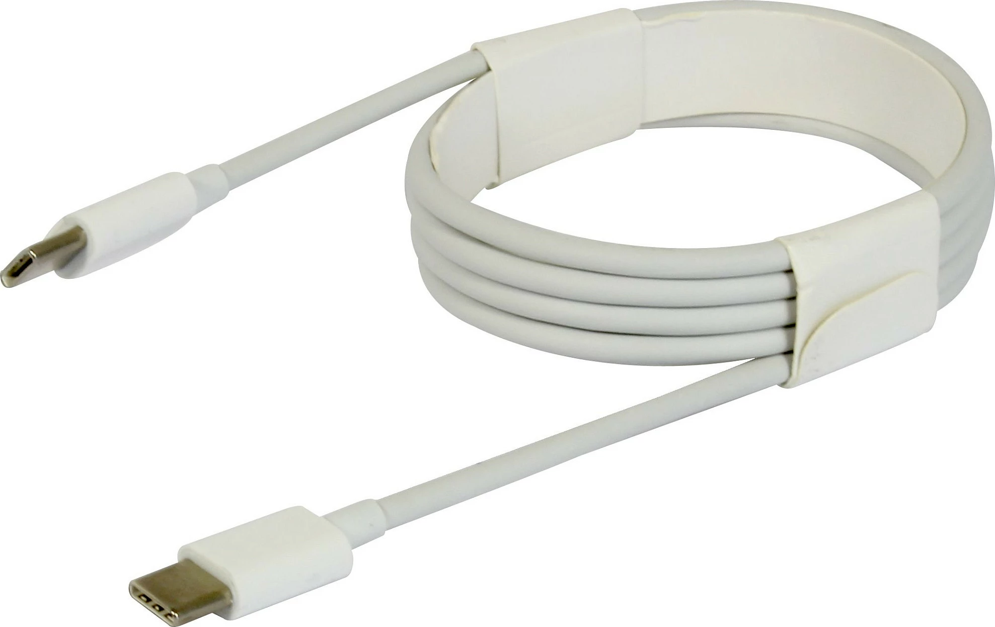 Kabl USB-C Synergy21, USB 2.0, C në C, 1m, i bardhë