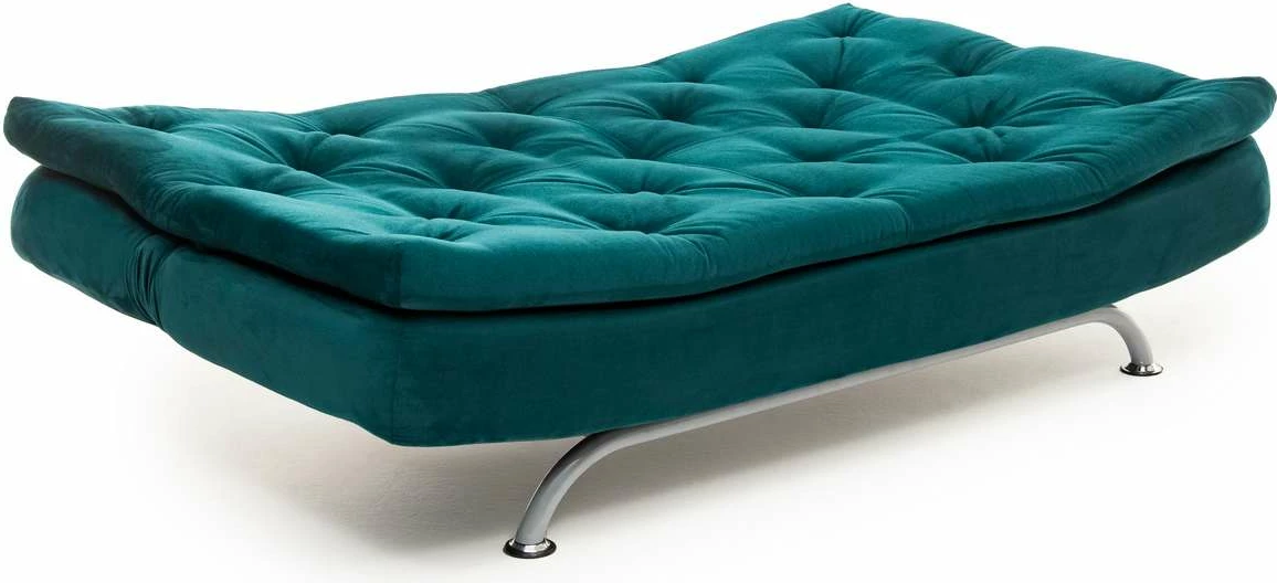 Divan-krevat treshe, ngjyrë jeshile petrol, Rivo