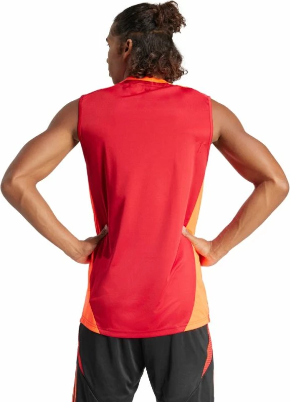 Fanellë pa mëngë për meshkuj adidas, e kuqe