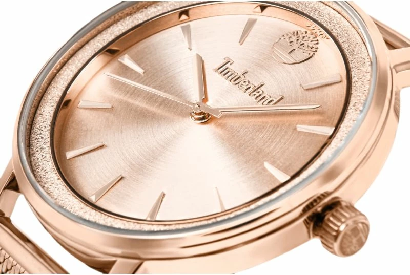 Orë dore femrash Timberland Esmond TBL.15961MYR32MM, rozë gold, set me çantë