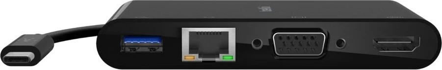 Hub Interface Belkin AVC005BTBK, USB 3.2 Gen 1 (3.1 Gen 1) Type-C, i Zi