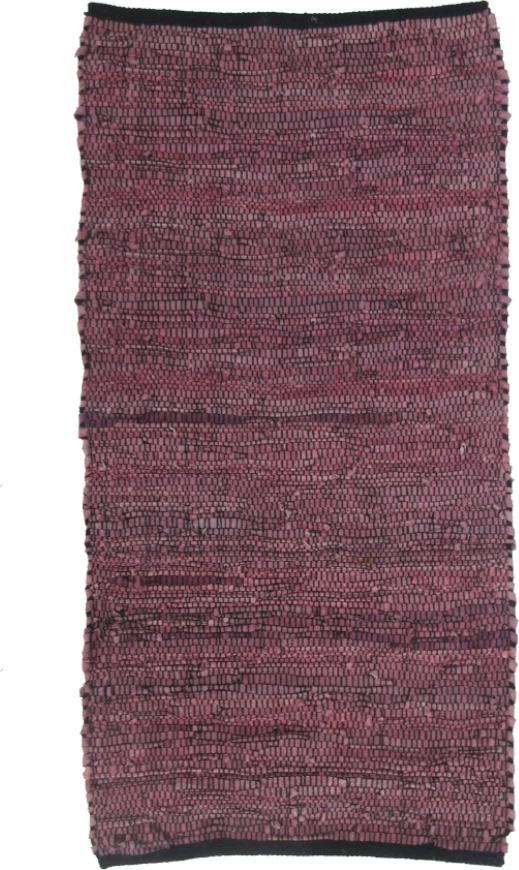 Qilim korridori Plum, lëkurë, ngjyrë vjollcë, 70x150cm