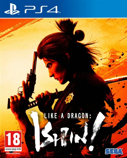 Video lojë Atlus Like a Dragon: Ishin! për PlayStation 4, PEGI 18
