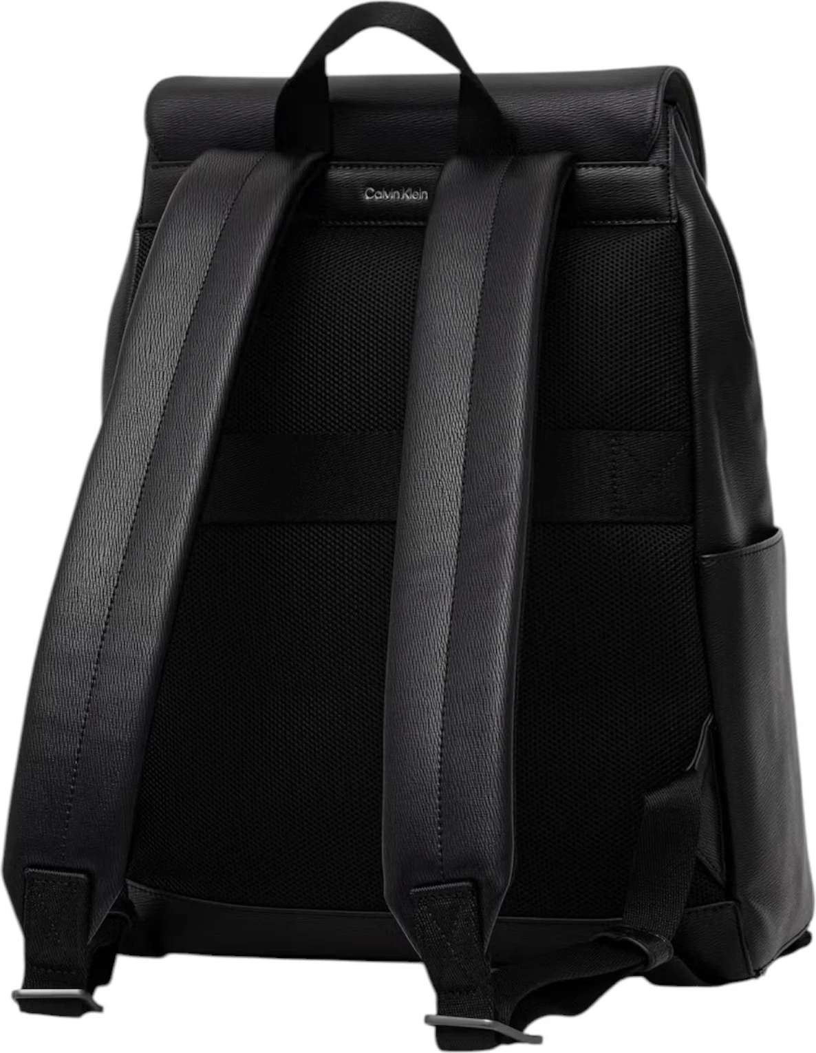 Çantë shpine për meshkuj Calvin Klein EMBLEM HW FLAP BACKPACK LV04D3422G, e zezë