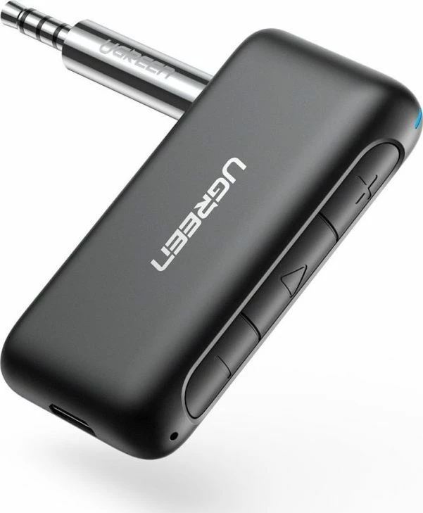 Adapter Bluetooth Ugreen CM276 3.5mm Minijack (70303), Bluetooth 5.0, me mikrofon, i zi