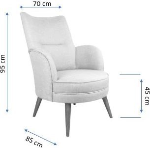 Karrige Wing Victoria, ngjyrë sax blu