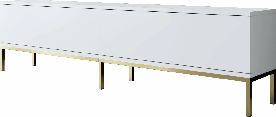 Set mobiljesh për dhomë dite, Hanah Home Lord, e bardhë dhe ari