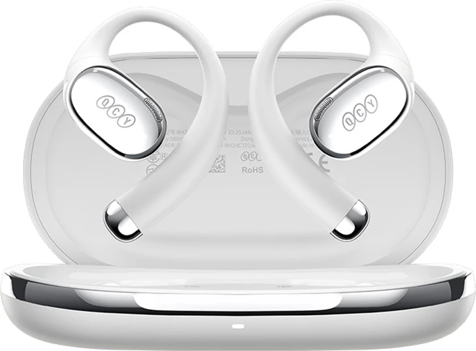 Kufje wireless QCY Crossky R70 CT02, TWS, ANC, Bluetooth 5.4, gri