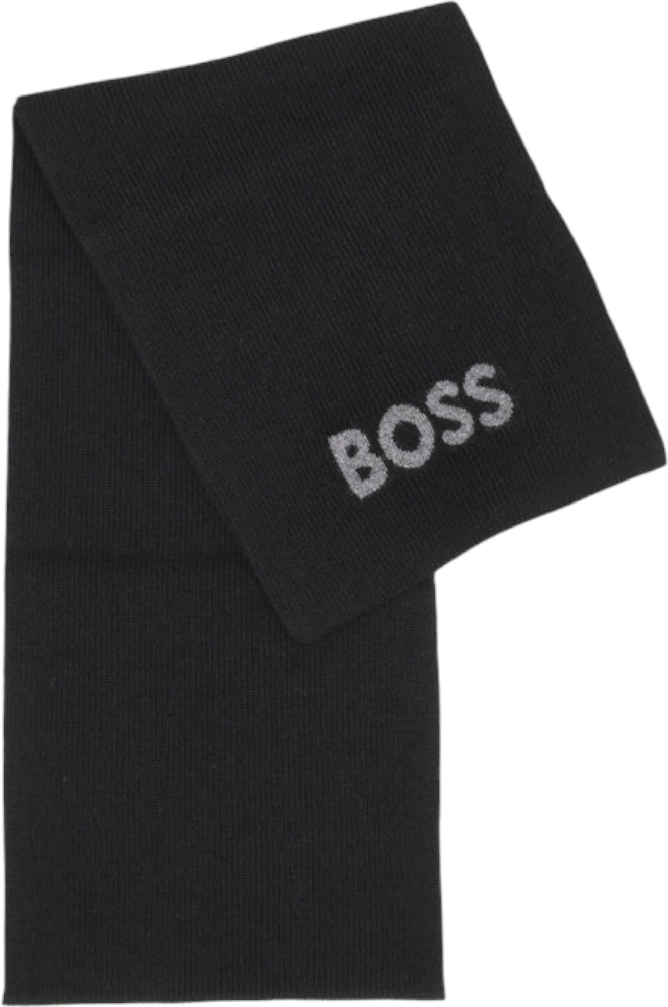 Shall për meshkuj BOSS Elios_Scarf 10274288 01 50548785, i zi