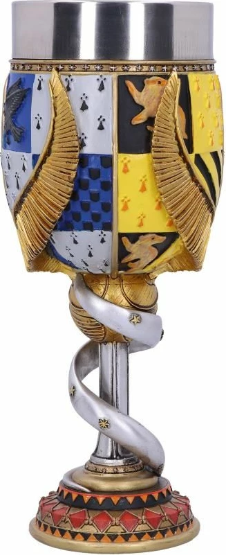 Kelih koleksionues Nemesis Now Harry Potter Golden Snitch, resinë me insert çelik inox, i pikturuar me dorë, i artë