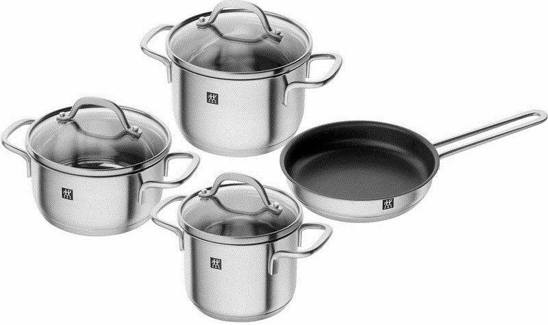 Set tenxhere e tigan ZWILLING Pico 3+1, inox