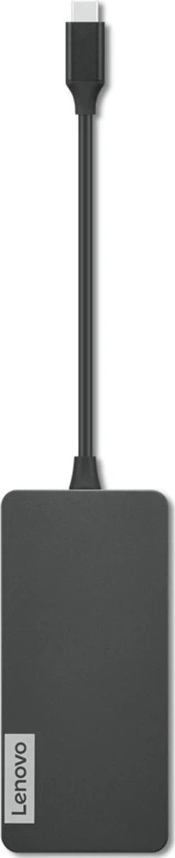 Docking station Lenovo USB-C 7-in-1, e zezë