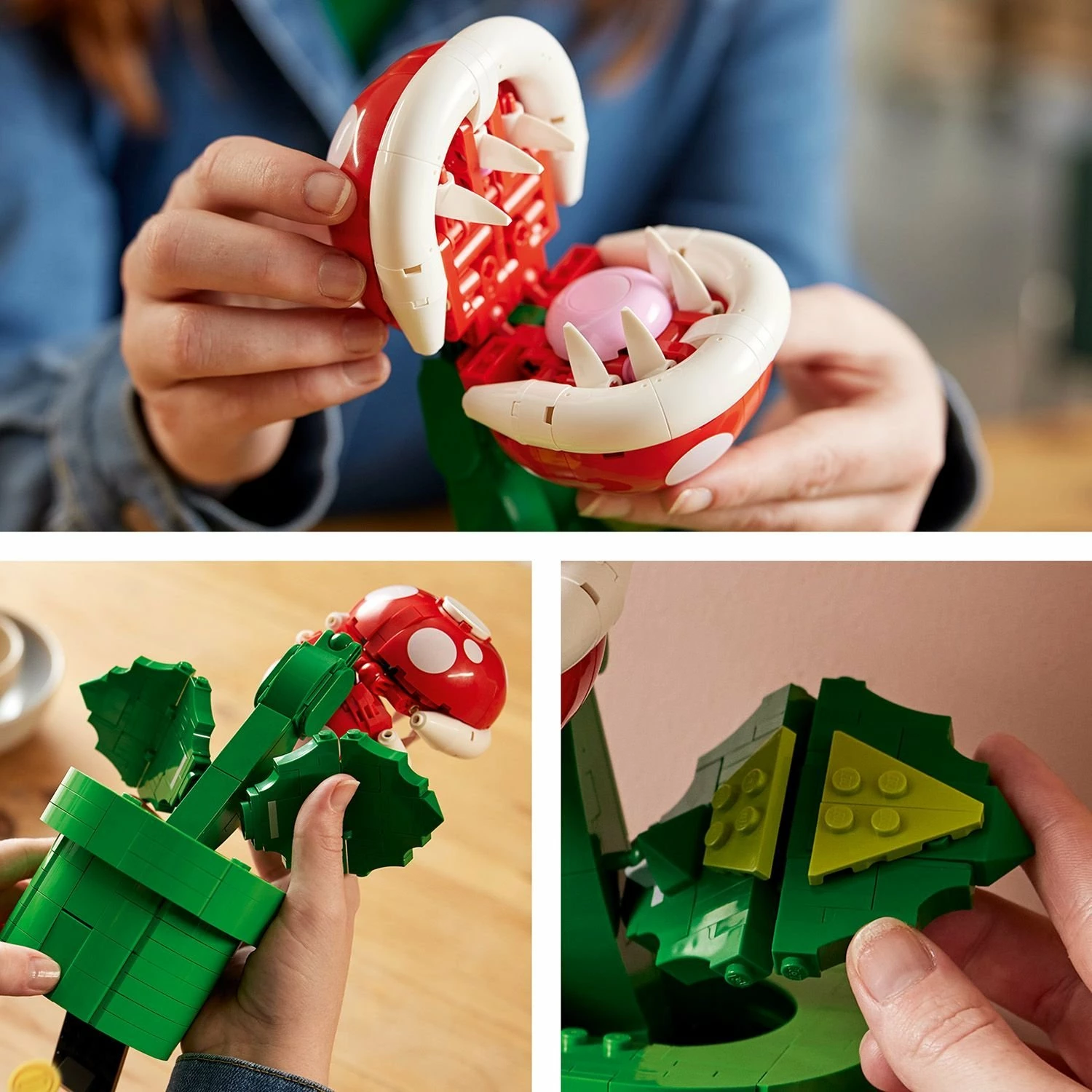 Set ndërtimi LEGO Super Mario Piranha Plant 71426, 540 copë