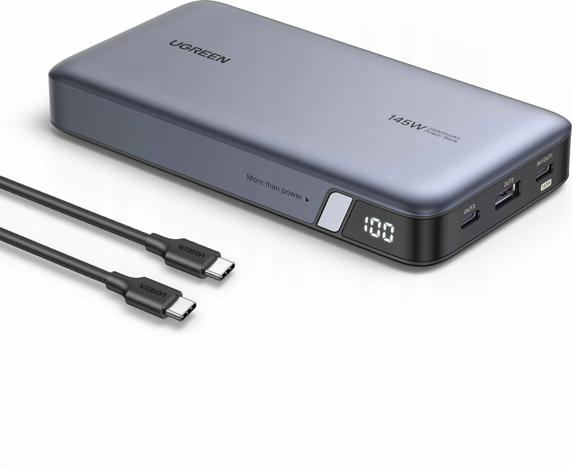 Powerbank Ugreen PB205 25000mAh 145W Gri
