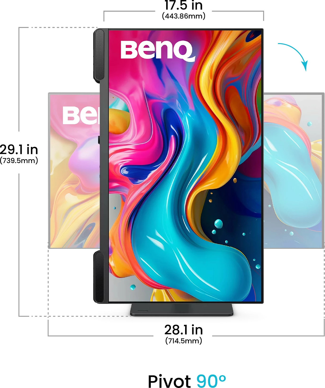 Monitor BenQ PV3200U 31.5 inç 4K UHD, USB-C, HDR, i zi