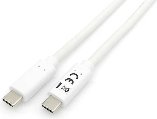 Kabllo USB Type-C në Type-C Equip 2m, USB 3.2 Gen 1, e bardhë