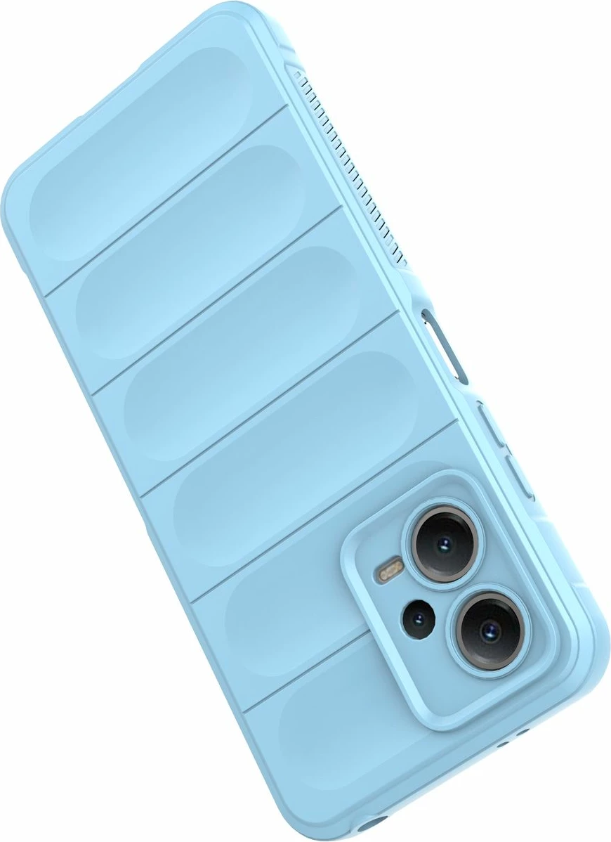 Mbështjellës Hurtel Magic Shield Case për Xiaomi Redmi Note 12 5G / Poco X5 5G, kaltër e çelët